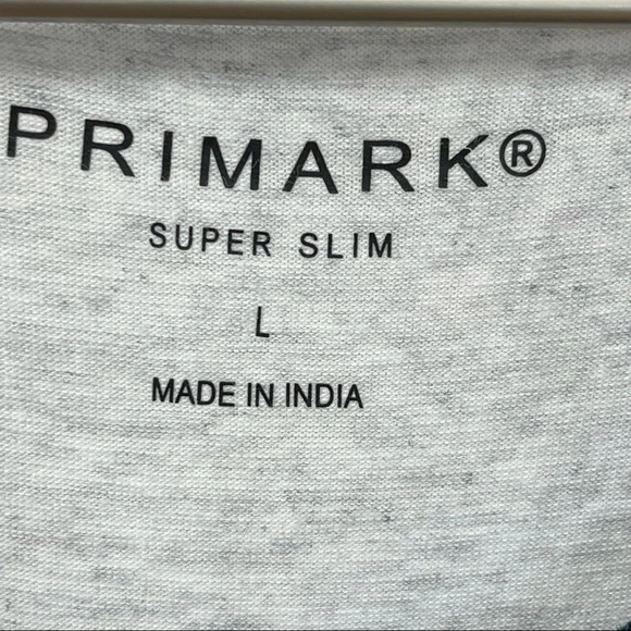 5/$20 PRIMARK men's super slim long‎ sleeve tee - Picture 3 of 6